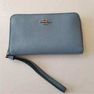 Coach Phone Bifold Wristlet Wallet